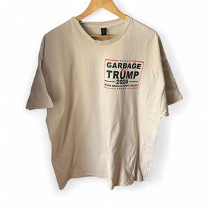 Garbage for Trump 2024 - "Make America Great Again!" Unisex Graphic Tee Size XXL